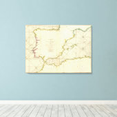 Kustgebieden Spanje, Portugal, Barbary Canvas Afdruk (Insitu (Houten vloer))