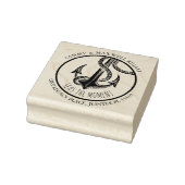 Kustgebieden Zeeen het momentele terugkeeradres Rubberstempel (Stempel)