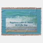 Kustgeluk komt overdag in de Zeeen van Waves Deken (Voorkant)
