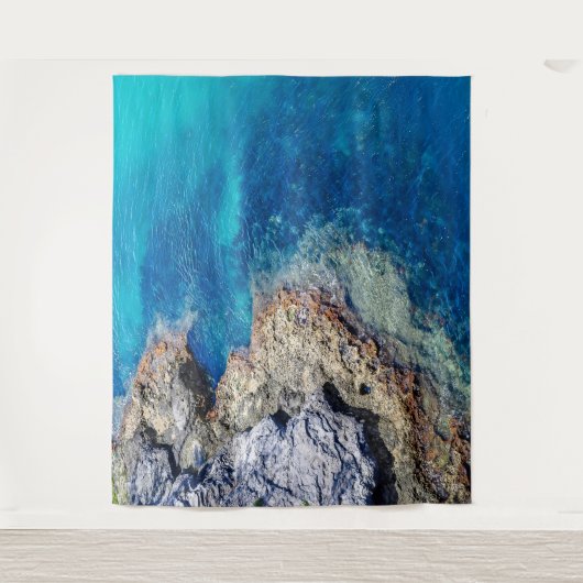 Kustgelukshuis Decor Wandkleed (Voorkant)