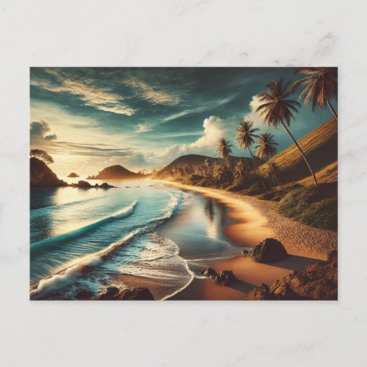 Kustgelukzaligheid - Briefkaart (Voorkant)