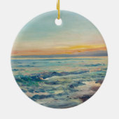 Kustgezicht | William Blair Bruce Keramisch Ornament (Achterkant)
