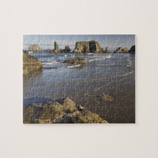 Kustgezichten, Bandon, Oregon Legpuzzel (Horizontaal)