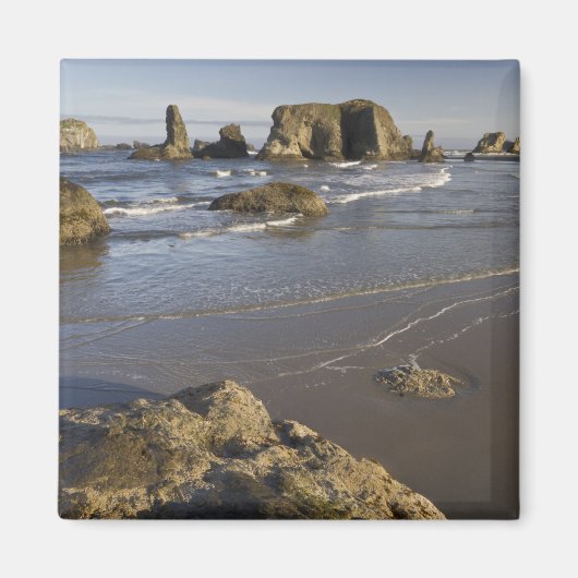 Kustgezichten, Bandon, Oregon Magneet (Voorkant)