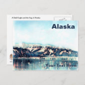 Kustglacier Briefkaart (Voorkant / Achterkant)