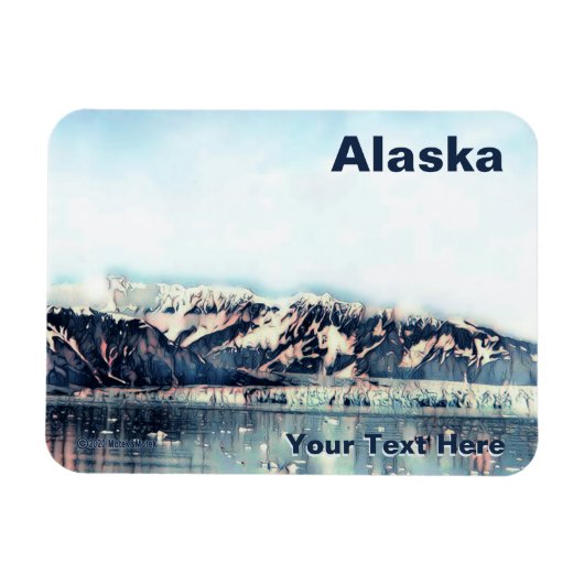 Kustglacier Magneet (Horizontaal)