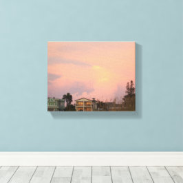 Kustgloed Canvas Afdruk