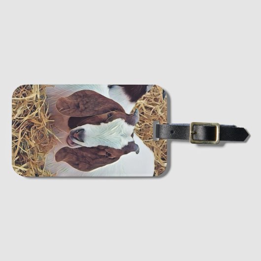 KUSTGOAT BAGAGELABEL (Voorkant (horizontaal))