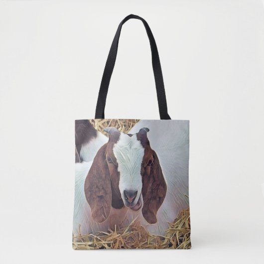 KUSTGOAT TOTE BAG (Voorkant)