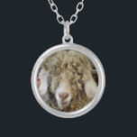 KUSTGOAT ZILVER VERGULDEN KETTING<br><div class="desc">Een leuk fotografisch ontwerp van een mooie angorageit.</div>