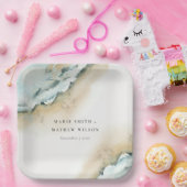 Kustgolf Zee Zandband Nautical Weddenschap Papieren Bordje (Feest)