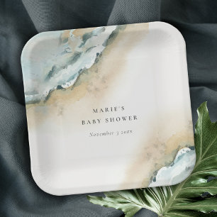 Kustgolf Zee Zandband Nautical Weddenschap Papieren Bordje