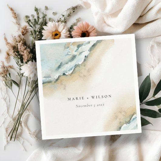 Kustgolf Zee Zandband Nautical Weddenschap Servet