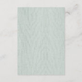 Kustgolf Zee Zandstrand Beach Weddenschap RSVP Informatiekaartje (Achterkant)