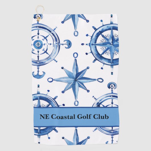 Kustgolftoernooi handdoek (Voorkant)