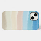 Kustgolven van Shoreline Case-Mate iPhone Case (Achterkant (horizontaal))