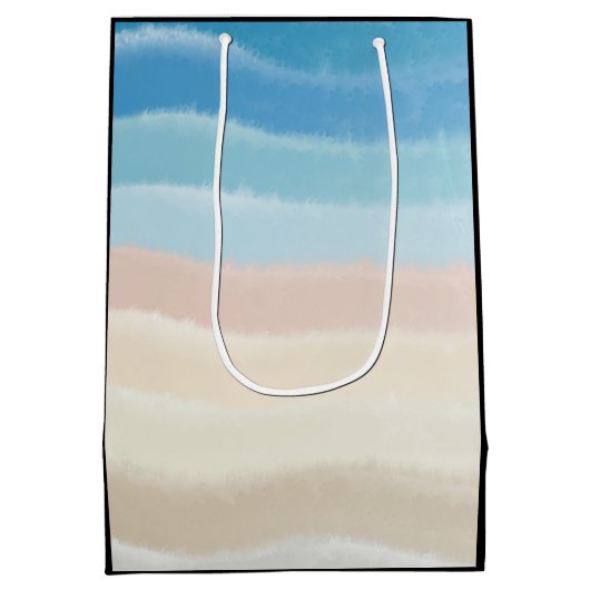 Kustgolven van Shoreline Medium Cadeauzakje (Achterkant)