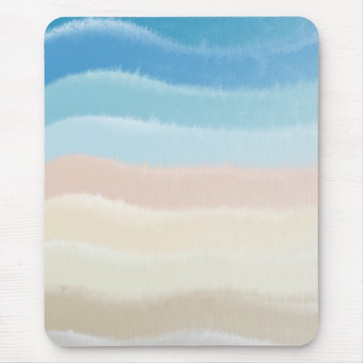 Kustgolven van Shoreline Muismat (Voorkant)