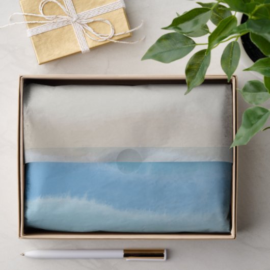 Kustgolven van Shoreline Tissuepapier (Geschenk)