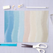 Kustgolven van Shoreline Tissuepapier (Craft)