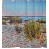 Kustgordijn voor het verven van kusten douchegordijn (Voorkant)