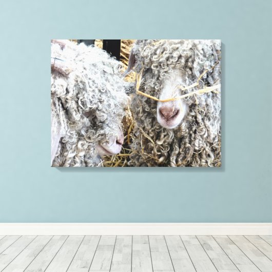 KUSTGOTEN CANVAS AFDRUK (Insitu (Houten vloer))