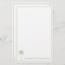 Kustgroene palm palm boom gepersonaliseerd