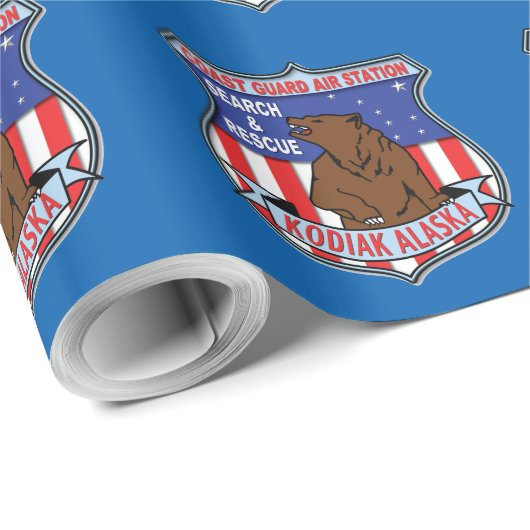 KustGuard Air Station Kodiak Cadeaupapier (Rol Hoek)