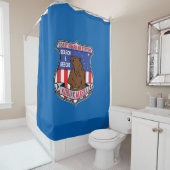 KustGuard Air Station Kodiak Douchegordijn (In situ)