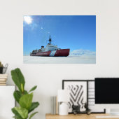KustGuard Cutter Polar Star Poster (Thuiskantoor)