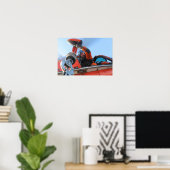 KustGuard HH-65 Dolphin Helikopter Poster (Thuiskantoor)