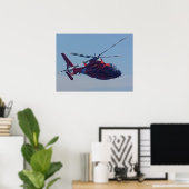 KustGuard HH-65B Dolphin Helikopter Poster (Thuiskantoor)