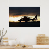 KustGuard MH-65 Dolphin Helikopter Poster (Keuken)