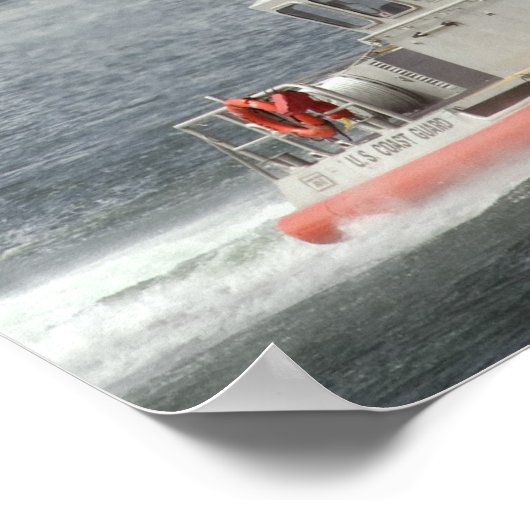 KustGuard MH-65 Dolphin Helikopter Poster (Hoek)