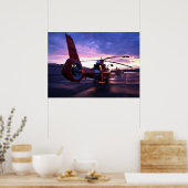 KustGuard MH-65 Mako Helikopter Poster (Keuken)