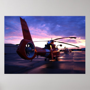 KustGuard MH-65 Mako Helikopter Poster