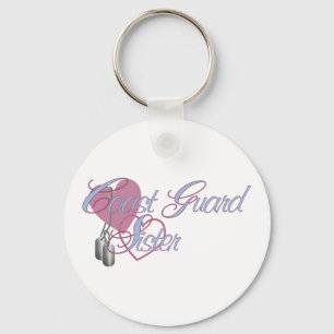 KustGuard Sister Hearts N Dog Tags Sleutelhanger
