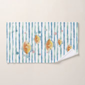 KUSTHELDERE WATERVERF TROPISCHE VIS, STRAND BAD HANDDOEK (Handdoek)