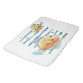 KUSTHELDERE WATERVERF TROPISCHE VIS, STRAND BADMAT (Gekanteld)