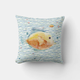 KUSTHELDERE WATERVERF TROPISCHE VIS, STRAND KUSSEN