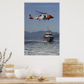 Kusthelikopter MH-60 Jayhawk Poster (Keuken)