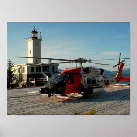 Kusthelikopter MH-60 Jayhawk Poster (Voorkant)