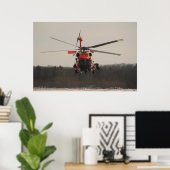 Kusthelikopter MH-60 Jayhawk Poster (Thuiskantoor)