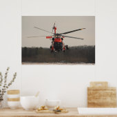 Kusthelikopter MH-60 Jayhawk Poster (Keuken)