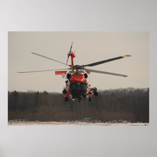 Kusthelikopter MH-60 Jayhawk Poster (Voorkant)