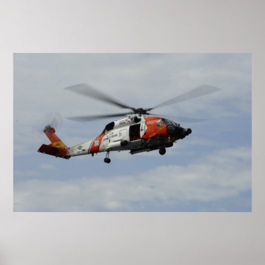Kusthelikopter MH-60 Jayhawk Poster (Voorkant)
