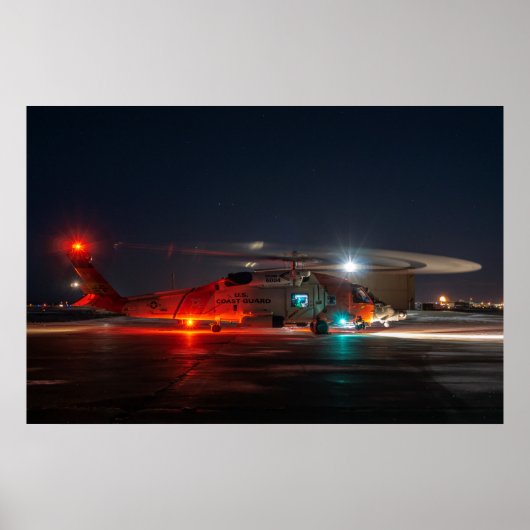 Kusthelikopter MH-60 Jayhawk Poster (Voorkant)