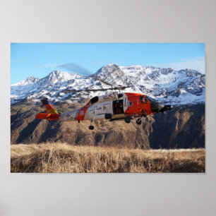 Kusthelikopter MH-60 Jayhawk Poster