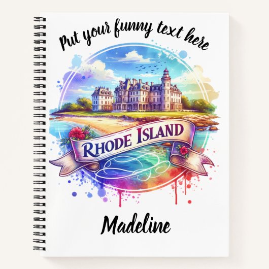 Kustherenhuis in RI bij zonsondergang Notitieboek (Voorkant)