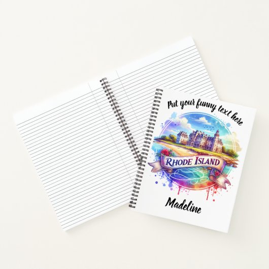 Kustherenhuis in RI bij zonsondergang Notitieboek (Binnen)